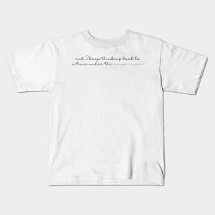 under the canyon moon Kids T-Shirt